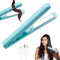 KQWVZ Mini Piastra per Capelli, USB 2 in 1 Hair Straightener, Piastra Piccola per Capelli Corti a Riscaldamento Rapido 30 Secondi, Piastra Capelli Corti, Ferro Arricciacapelli per Casa E Viaggio