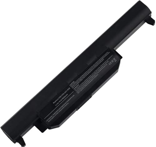 Laptop Battery Compatible for ASUS U57A X55 X55C X55U X75 K55A K55N R500V, Fits P/N A32-K55 A33-K55 A41-K55 Battery [6 Cells 5200mAh 11.1V]