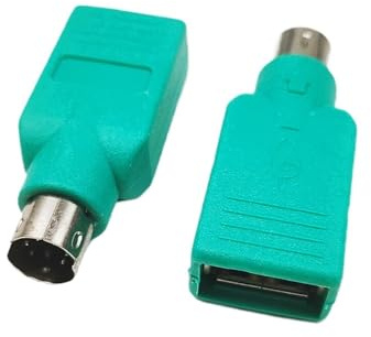 Convertidor Adaptador USB A PS2 PS/2 Macho Hembra(USB Female,5PCS)