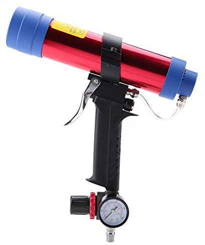Klebepistole, 310ML pneumatische Glaskleberpistole Farbpistolenpistole Farb- & Dekorationswerkzeug für Aquarium, Solarenergie, Elektronische Geräte, Automobilkomponenten