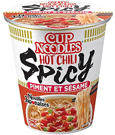 NISSIN - Nouilles Japonaises Légumes Epicec Pipikara Yasai 66G - Lot De 4