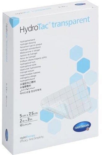 HYDROTAC transparent Hydrogelverb.5x7,5 cm 10 Stück