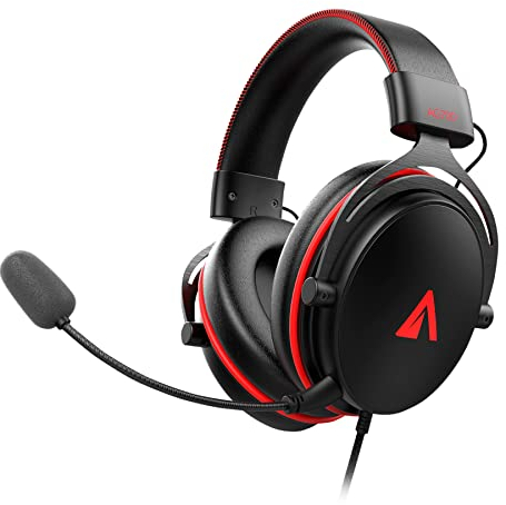 Abysm Auriculares Gaming AG700 Pro 7.1 – Sonido Envolvente Virtual – Micrófono con Cancelación de Ruido – RGB – USB – Compatibles con PS5 / Xbox/Switch/Mac/PC/Smartphone – Negro