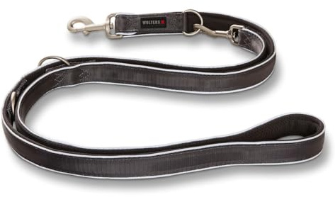 WOLTERS Führleine Active Pro versch. Farben und Größen, Größe:200 cm x 30 mm, Farbe:schwarz/schwarz