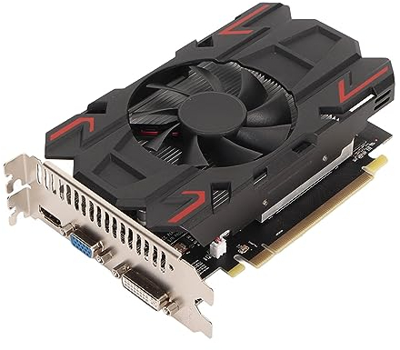 VBESTLIFE HD6770 4 GB Gaming-Grafikkarte, 4 GB DDR5 128-Bit-PC-Grafikkarte, PCI Express 2.0 16X, 2560 X 1600, Unterstützung für DirectX 11 (HD6770 4 GB DDR5)
