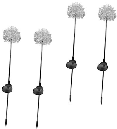 BCOATH 4stücke Led Solar Wegeleuchte Bodeneinbauleuchte Gartenleuchte Solar Gartenlampe Einsatz Lichter Für Einfahrt Terrasse Blumenbeet Hinterhof Zaun Gehweg