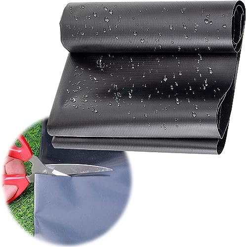 Rivestimento flessibile per laghetto, spessore 6 mm, per laghetti esterni, 5 x 8 m, per pesci e carpe koi, per cascata e laghetto da giardino