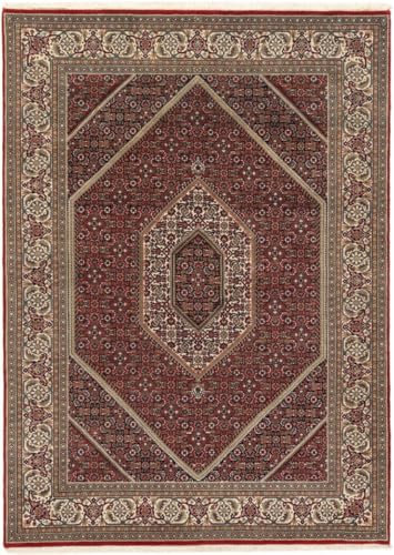 Nain Trading Indo Bidjar 178x247 Handgeknüpft Orientteppich Teppich Wolle Indien