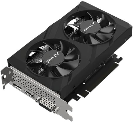 Tarjeta gráfica 4GB GDDR5, Dual Fans, Ideal para Juegos y edición Multimedia, Mejora Rendimiento Visual en PC.