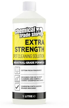 Chemical Trade Store - Spot Cleaning Solution 1L - Carpet Shampoo for Spot Cleaner Machines - Compatible with All Major Cleaning Brands - Trade Strength Formula