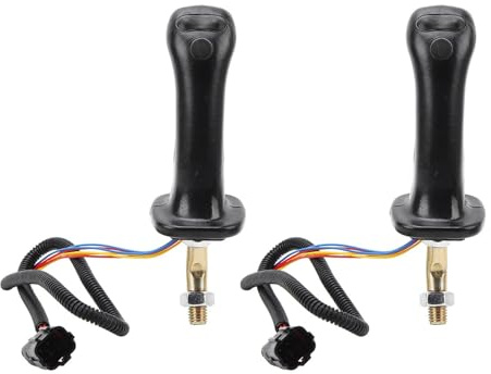 BUBEFSKD Mangos de control hidráulicos de calidad industrial para máquinas de movimiento de tierras con estructura de absorción de impactos mejorada equipos de construcción actualizaciones joystick