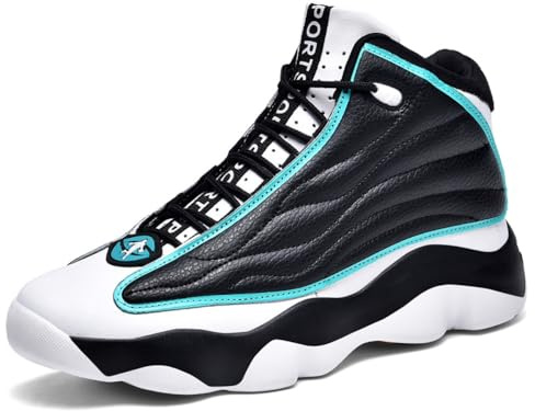 Men's Basketball Shoes Breathable Non-Slip Athletic Sneakers for Training and Outdoor Sports