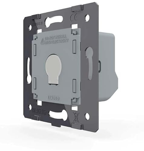 Glas Touch Lichtschalter Funkschalter Steckdosen Wechselschalter uvm in gold (Modul: Dimmer VL-C701D)