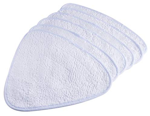 LTWHOME Ersatz Mikrofaser Mop Pads Passend für Vileda 100 Hot Spray und Steam Mop (6 Stück)