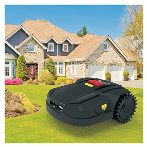KOZWAY Tondeuse à Gazon Intelligente Automatique Charge Automatique Tondeuse à Gazon Abri Tondeuse à Gazon Robot Tondeuse à Gazon Intelligente