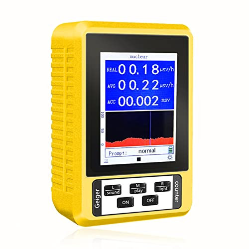 Zähler Für Nukleare Strahlung, Geigerzähler Für Nukleare Strahlung, Hochgenaues Beta-Gamma-Röntgen-Dosimeter Für Nukleare Strahlung, Tragbarer Strahlungsmonitor Mit Akustischem Lichtalarm