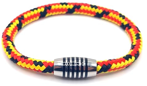 Generisch JoJewelry Armband Emalines in verschiedenen Farben mit Edelstahlmagnetverschluss