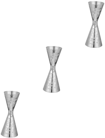 TOPBATHY 3 Pezzi Misurino Per Cocktail in Acciaio Inossidabile Accessorio Da Bar Misurino Da 1 Oz/2 Oz