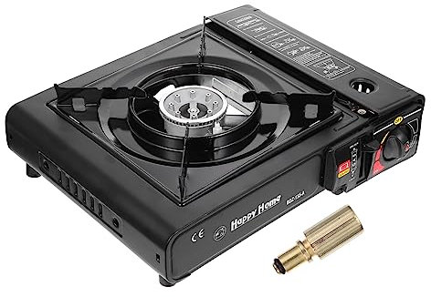 BESPORTBLE Réchaud à Gaz Spécifique pour Camping en Plein Air Réchaud à Cassette à Gaz Portable Couvercle en Alliage D'aluminium Réglage