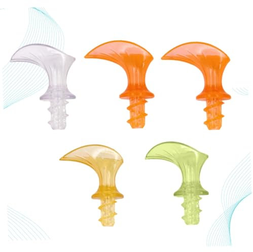 Ciieeo 5pcs Manual Lemon Squeezer Citrus Juicer Handheld Fruit Juice Squeezer Random Color