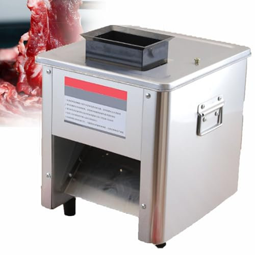 Meat Cutter Machine, Electric Meat Slicer Shredded Machine, Slicer Cutter/Shredder Machine/Dicer Cutter, Commercial Electric Chicken Fish Beef Meat Vegetable Slicer,2.5mm