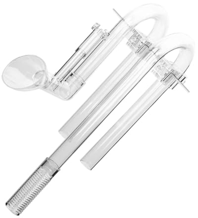 Zuasdvnk Aquarium-Einlass- und Auslass-Set – Einlauf- und Abflussrohr-Set, Aquarium-Siebgerät, externes Filter-Ersatzzubehör für Aquarien und Pflanzenwassertanks