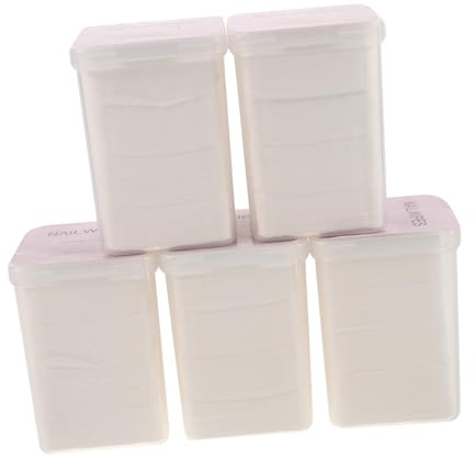 WRITWAA Nagellackentferner-tücher Aus Strapazierfähiger Perlbaumwolle Fusselfreie Wattepads Für Gel Und Acrylnägel Effektive Entfernung Von Nagellack Reinigungspads Für