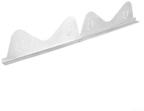 Linnkyfloa Couvercle réglable en acier inoxydable de 35 cm à 70 cm, résistant à la chaleur pour plaque de cuisson ou comptoir, facile à installer et à garder la cuisine propre