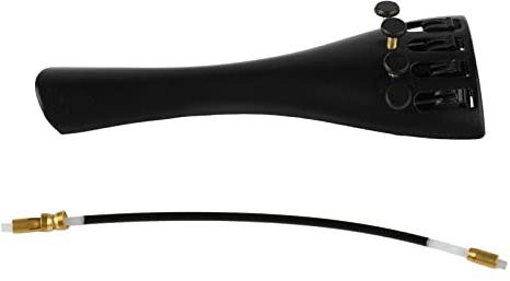 AMONIDA Saitenhalter für Violine, 4 Feinstimmer, Aluminiumlegierung, Empfindlich und Präzise für Einfaches Stimmen, 3/4 / Saitenhalter für Violine und Geige für Musikliebhaber