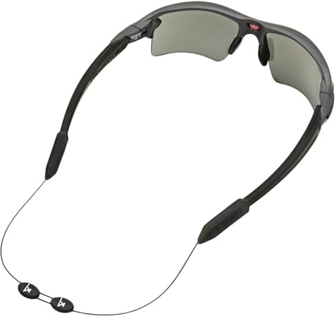Luxe Performance Glasses Strap - Durable Eyewear Retainer, Sunglasses Holder, Eyeglasses Strap - Adjustable Cable for Active Lifestyle, High Tension, No Tail, Temple Grip