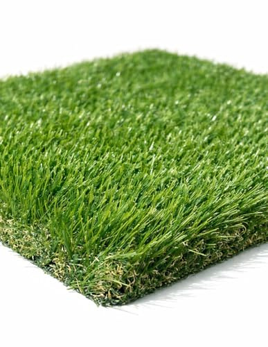 JARDIN202 - Césped Artificial Sevilla 42mm - Rollos | Modelo Acolchado, Confortable y Resistente | Rollos 10x2 Metros -