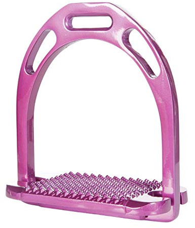 HKM 4057052300554 Aluminiumsteigbügel -Space, Per Paar3900 Pink12