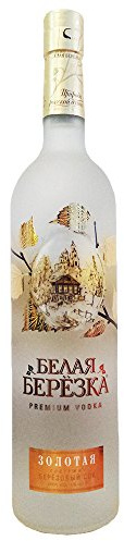 Vodka White Birch Gold 0,5L russischer Premium Wodka mit Birkensaft