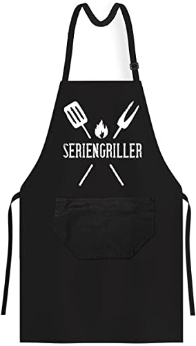 OM3® BBQ Grillschürzen - Aprons - Schürzen - Küchenschürze für Erwachsene Unisex