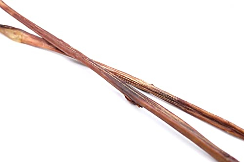 BREERs Getrocknete Ochsenziemer 80-90 cm für Hunde 3 Stück eigene deutsche Herstellung | Hundeleckerli Kaustange Hundesnack für große, kleine Hunde & Welpen | Kauartikel reinigt und stärkt das Gebiss