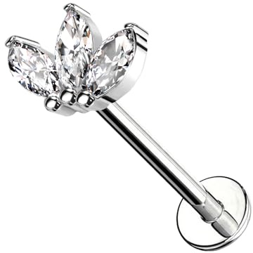 AWAKEN piercing labret boucles d'oreilles filetées en acier chirurgical borchies cartilagine helix tragus conque medusa daith bouton piercing