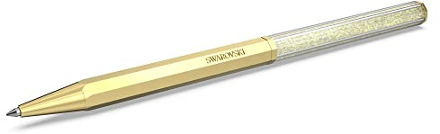 Swarovski Crystalline Kugelschreiber, Goldfarbener Stift mit Goldlegierungsschicht und Edlen Swarovski Kristallen