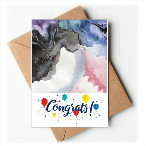 Tinte Aquarell Schattierung Hochzeit Karten Glückwunsch Gruß Umschläge