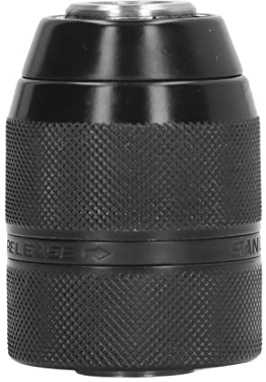 Portabrocas sin Llave con Bloqueo Automático, 1/2-20UNF, Rango de Sujeción de 2,0-13mm, Adaptador de Rápido, Herramienta, Accesorios Profesionales
