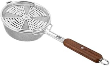 perfk Pratico tostatore per chicchi di caffè in acciaio inossidabile riutilizzabile, robusto strumento per la tostatura del caffè in cucina, per la cottura