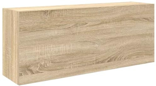 vidaXL Mobile da Bagno Rovere Sonoma 100x25x40 cm in Truciolato, Armadio a Muro da Bagno, Armadio da Bagno a Muro, Armadio da Bagno a Parete