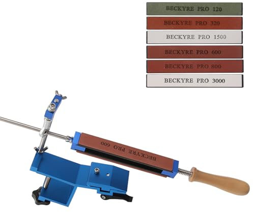 diceevil Professionelles Messerschärfgerät with Quick Release Multipurpose Fixed-Angle Knife Sharpening System