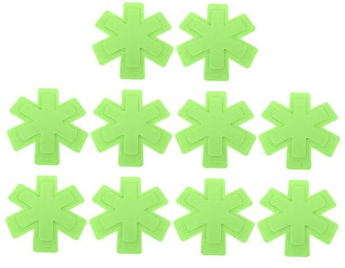 OFFSCH 10piezas Tapete Protector De Utensilios De Cocina Almohadillas Divisoras De Ollas y Sartenes Proteger Mesa Usar Restaurantes