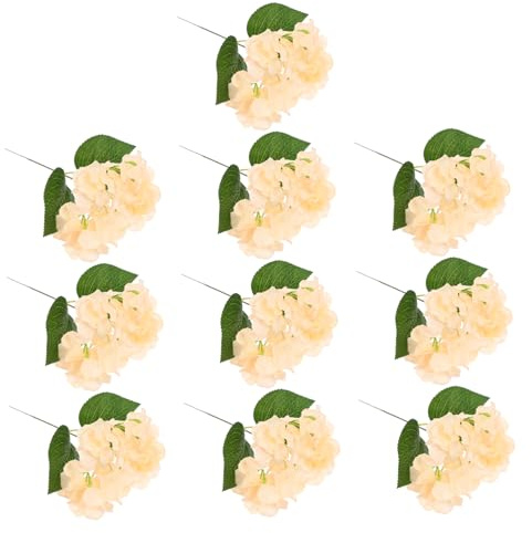 SEWOART Flores Artificiales De Hortensias Ramo Simulado Decorativo Ideal para Bodas y Celebraciones