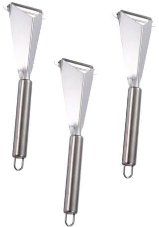 Cabilock 3piezas Cortadores De Inoxidable Para Tallado y Decoración Cocina De Pelado y De Alta Precisión
