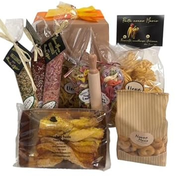 Bag Box Pasqua – Confezione Regalo Prodotti Tipici Italiani Nonno Mario Limited Edition – Idea Regalo Gourmet