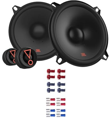 JBL Stage3 507CF Auto Lautsprecher Boxen 270 Watt 13 cm 2 Wege Kompo passend für BMW 3er (E36) 1991-1998 Fußraum vorne
