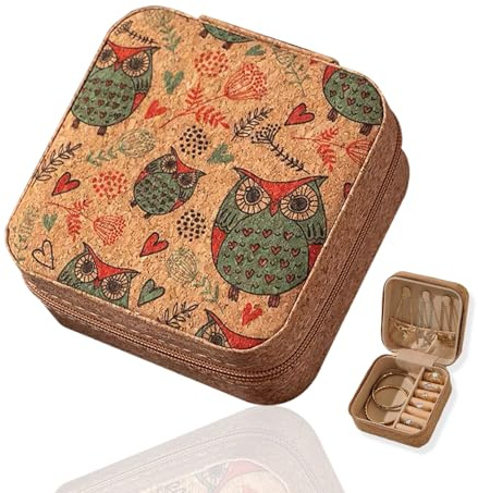 RYHHH Joyero Viaje, Joyero Portátil, BáSico de Viaje Joyeros Mujer Organizador para Pendientes, Anillos, Pendientes, Pulseras Cadenas para Mujer Niña Regalo de Cumpleaños Navidad Día de la Madre