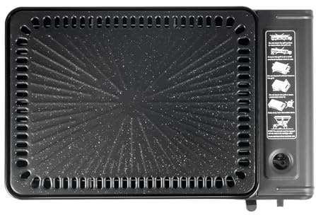 Tragbarer Gasgrill mit Butangasgrill, Grillkocher Tragbarer Butan Gasherd, Lieferung mit Tragetasche für acampar, viajar, senderismo, cocinar al aire libre