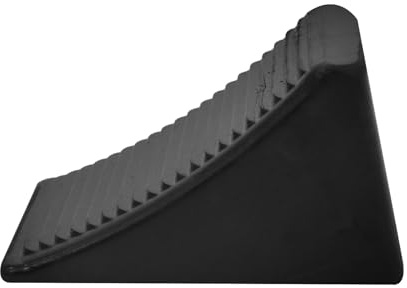 HEMOTON Cuneo per Ruote in Gomma Triangolare Antiscivolo per Auto e Camion Accessorio Trailer per Camper e Rimorchi Fermaruota Compatto e Resistente per Viaggi e Campeggio